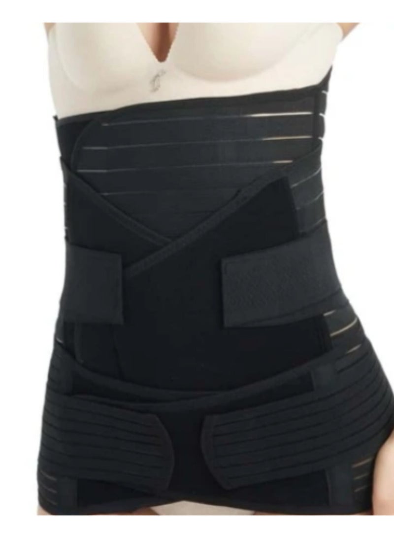 Triple postpartum corset for back support and abdominal compression after puerperal childbirth - Image 5